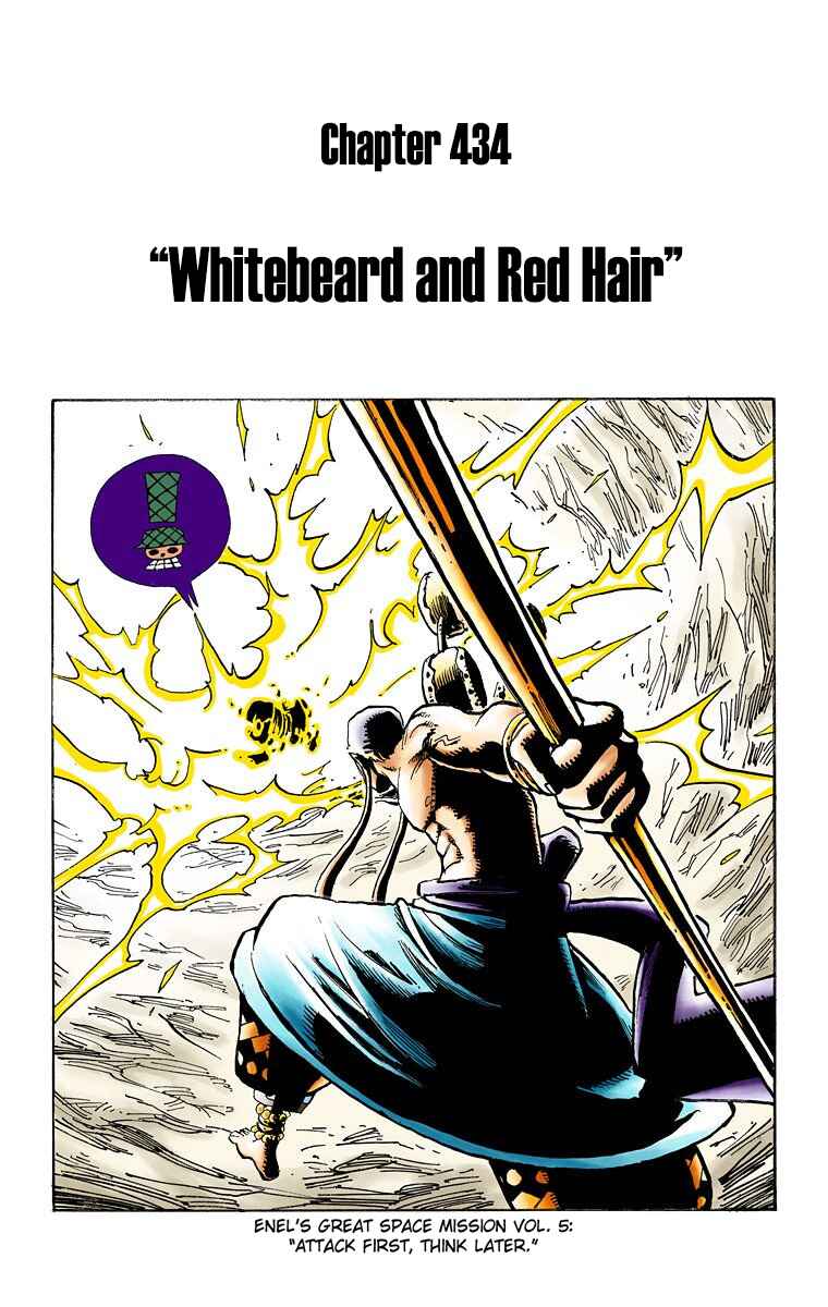 One Piece (Official Colored) Chapter 434 page 1