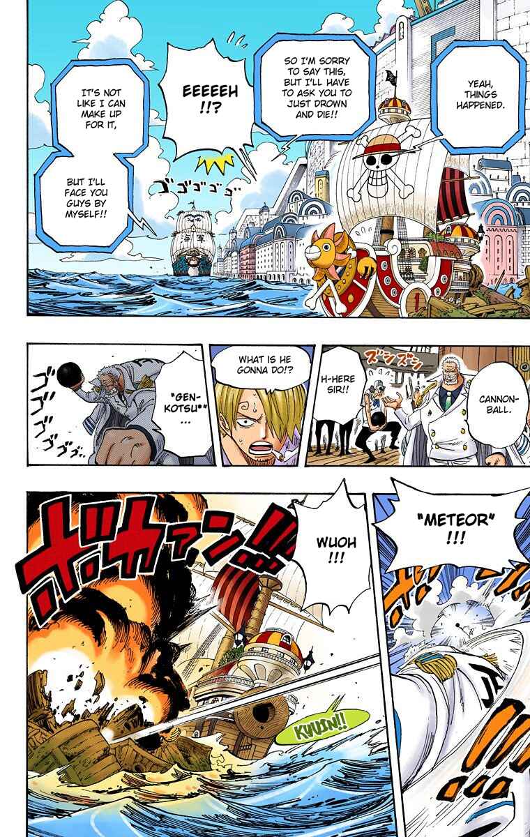 One Piece (Official Colored) Chapter 438 page 11
