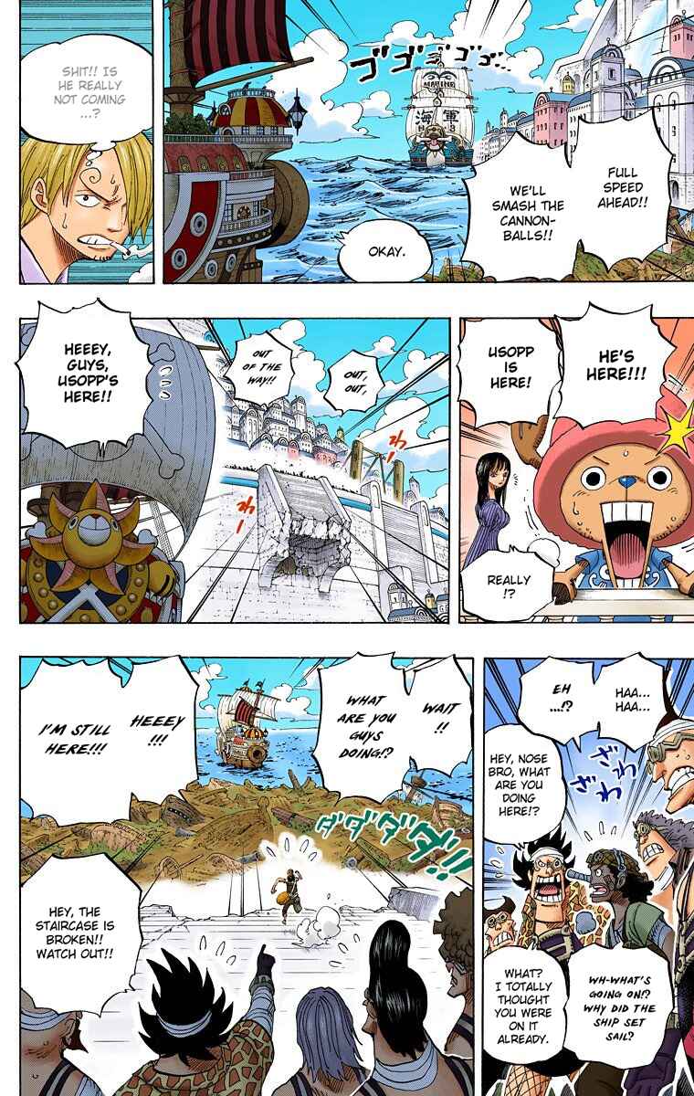 One Piece (Official Colored) Chapter 438 page 13