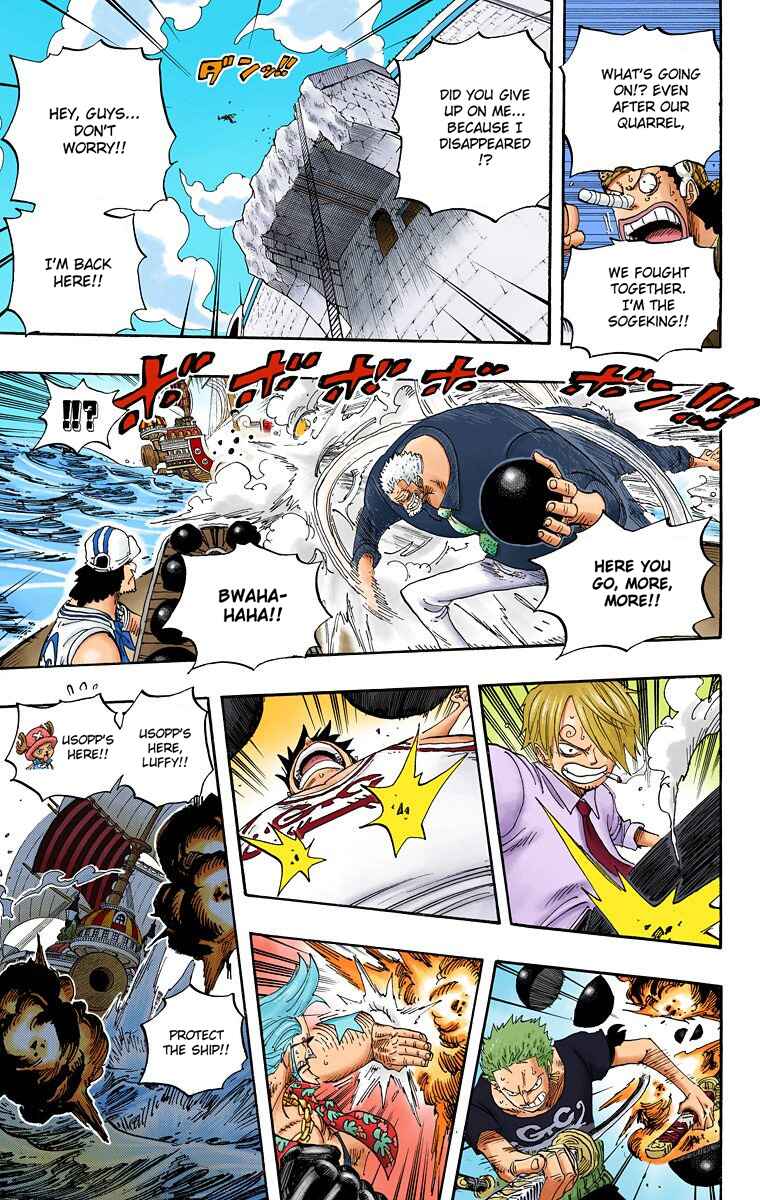 One Piece (Official Colored) Chapter 438 page 14