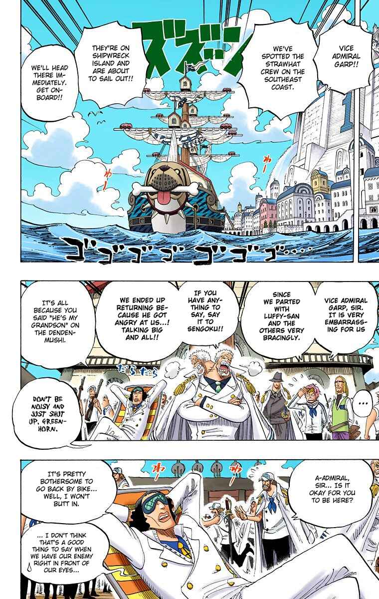 One Piece (Official Colored) Chapter 438 page 7