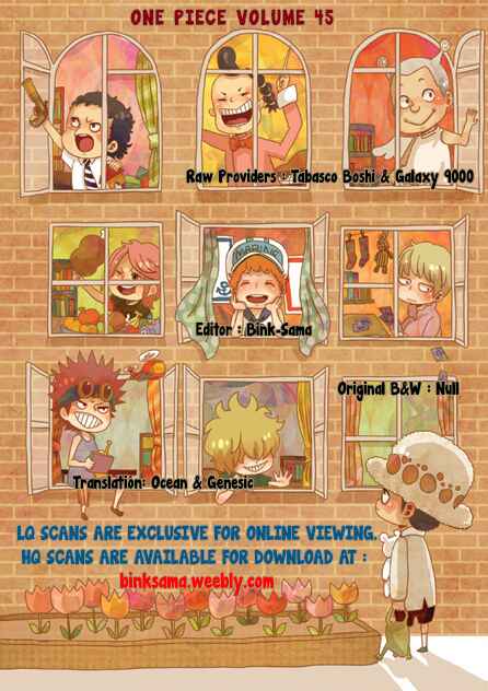 One Piece (Official Colored) Chapter 439 page 0