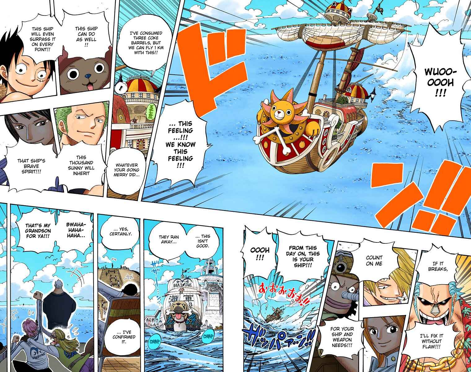 One Piece (Official Colored) Chapter 439 page 12