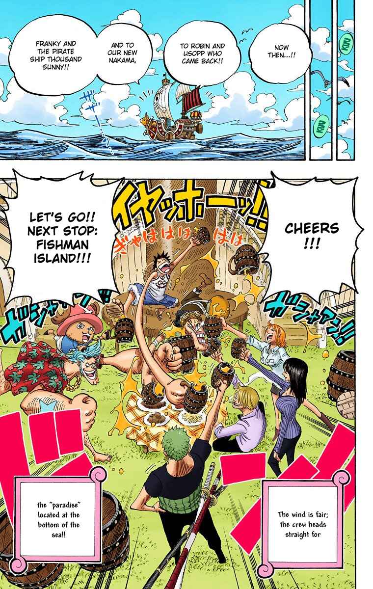 One Piece (Official Colored) Chapter 439 page 18