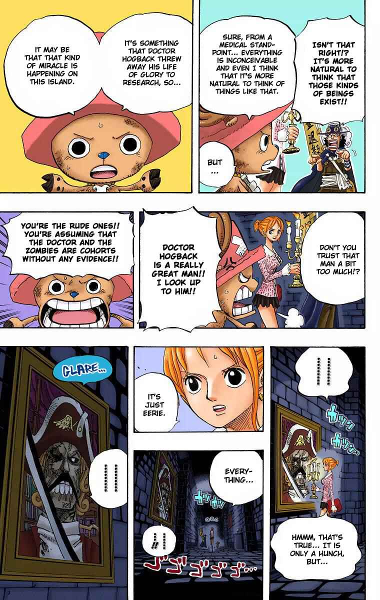 One Piece (Official Colored) Chapter 447 page 9