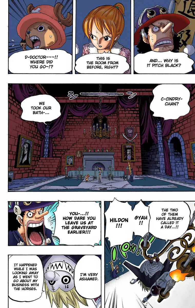 One Piece (Official Colored) Chapter 447 page 10