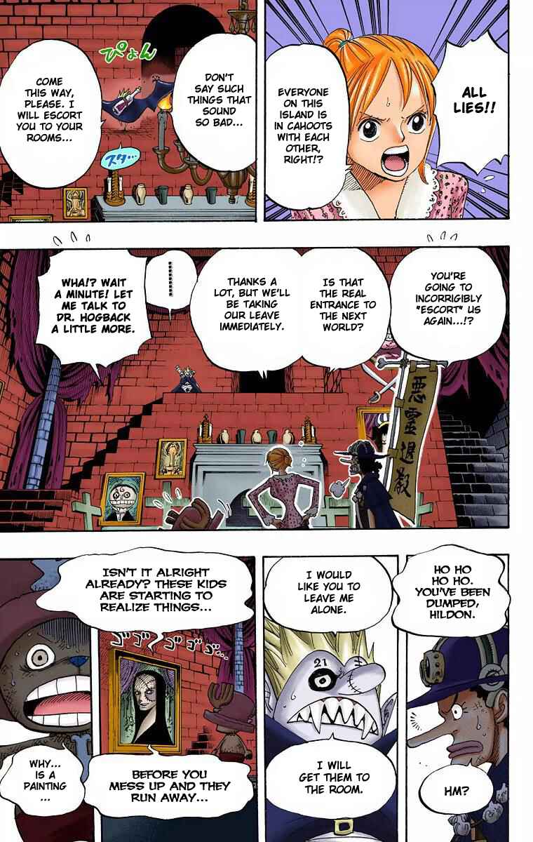 One Piece (Official Colored) Chapter 447 page 11