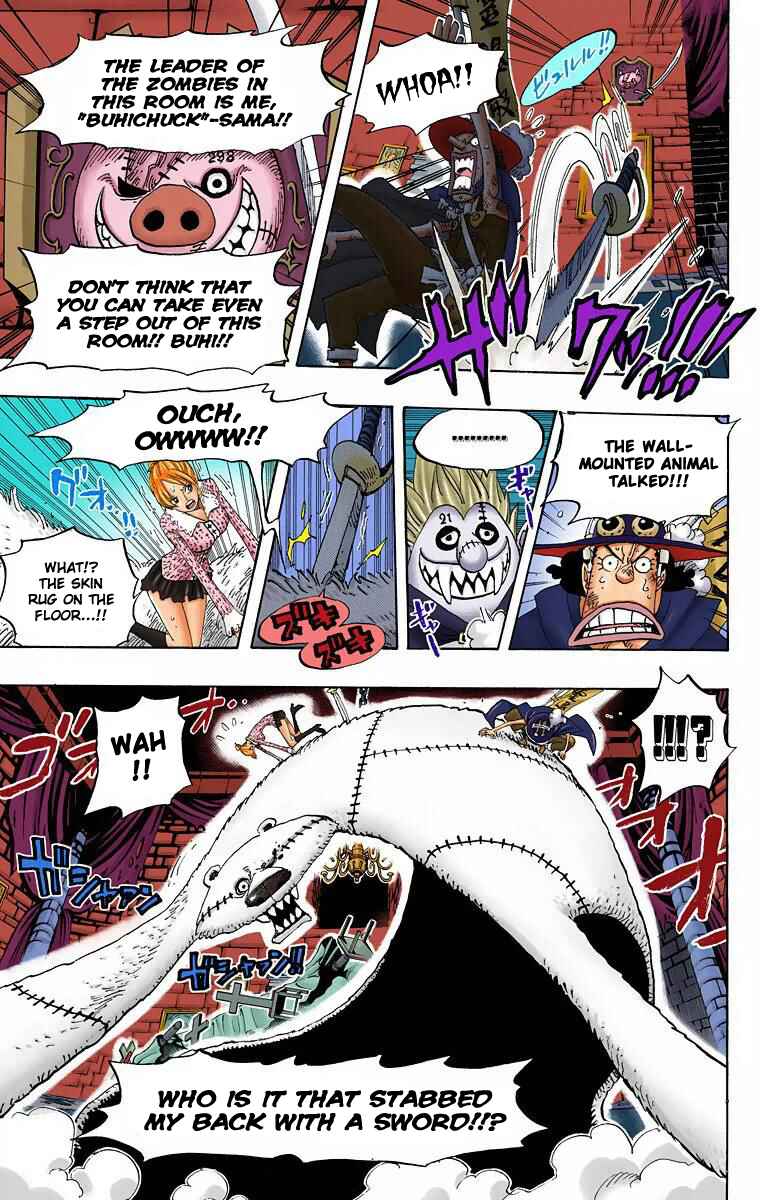 One Piece (Official Colored) Chapter 447 page 13
