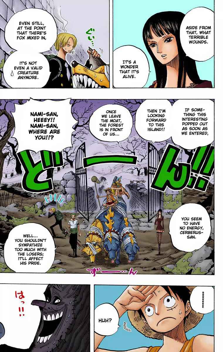 One Piece (Official Colored) Chapter 447 page 5