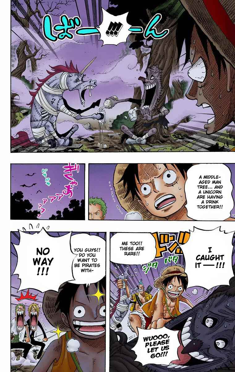One Piece (Official Colored) Chapter 447 page 6