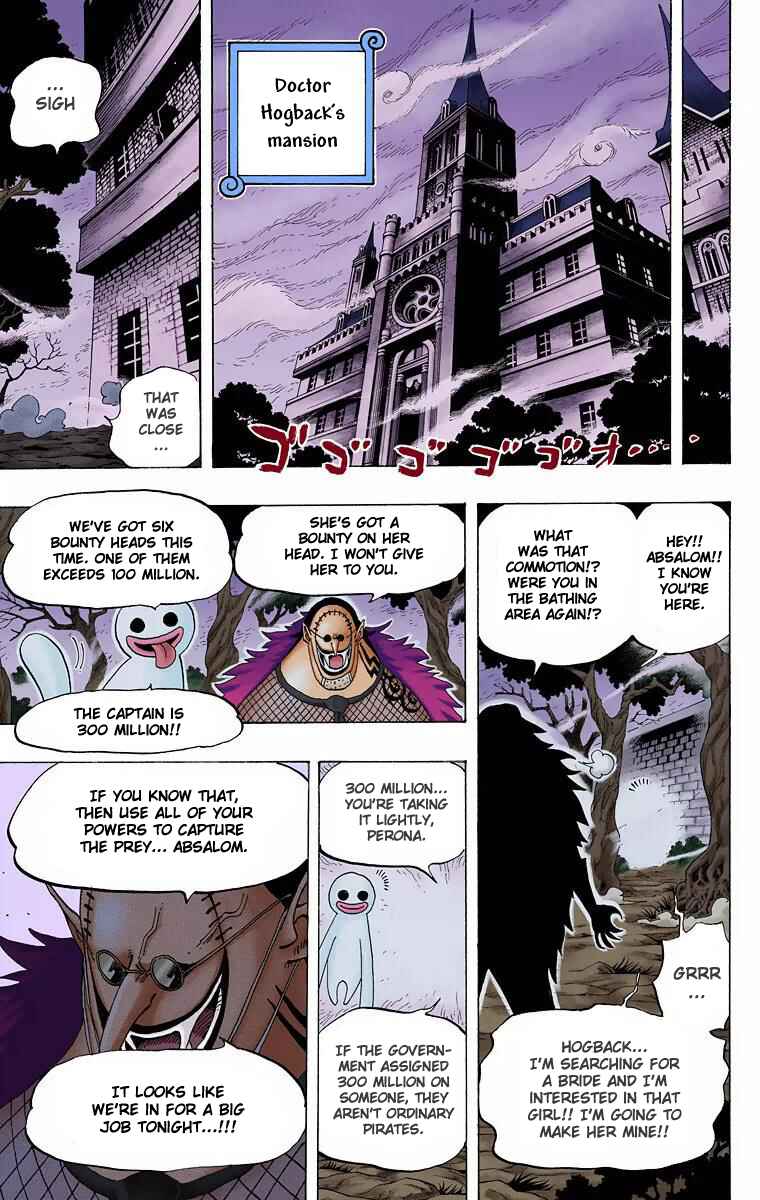 One Piece (Official Colored) Chapter 447 page 7