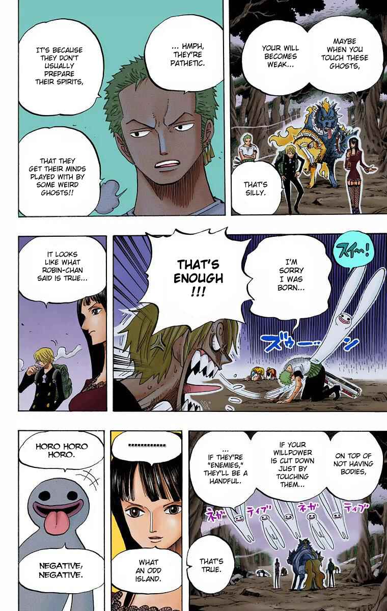 One Piece (Official Colored) Chapter 448 page 10