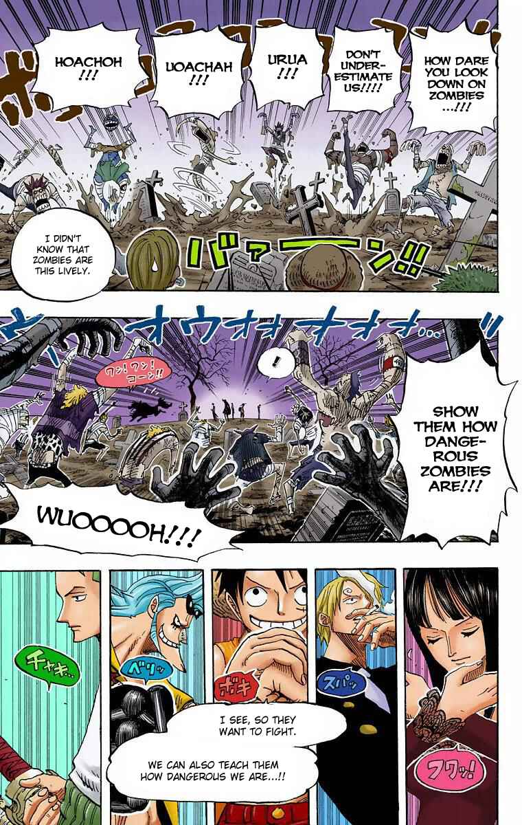 One Piece (Official Colored) Chapter 448 page 13