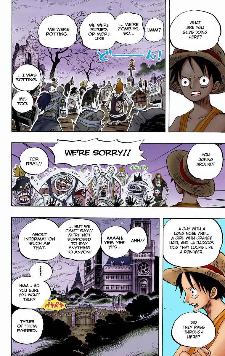 One Piece (Official Colored) Chapter 448 page 15