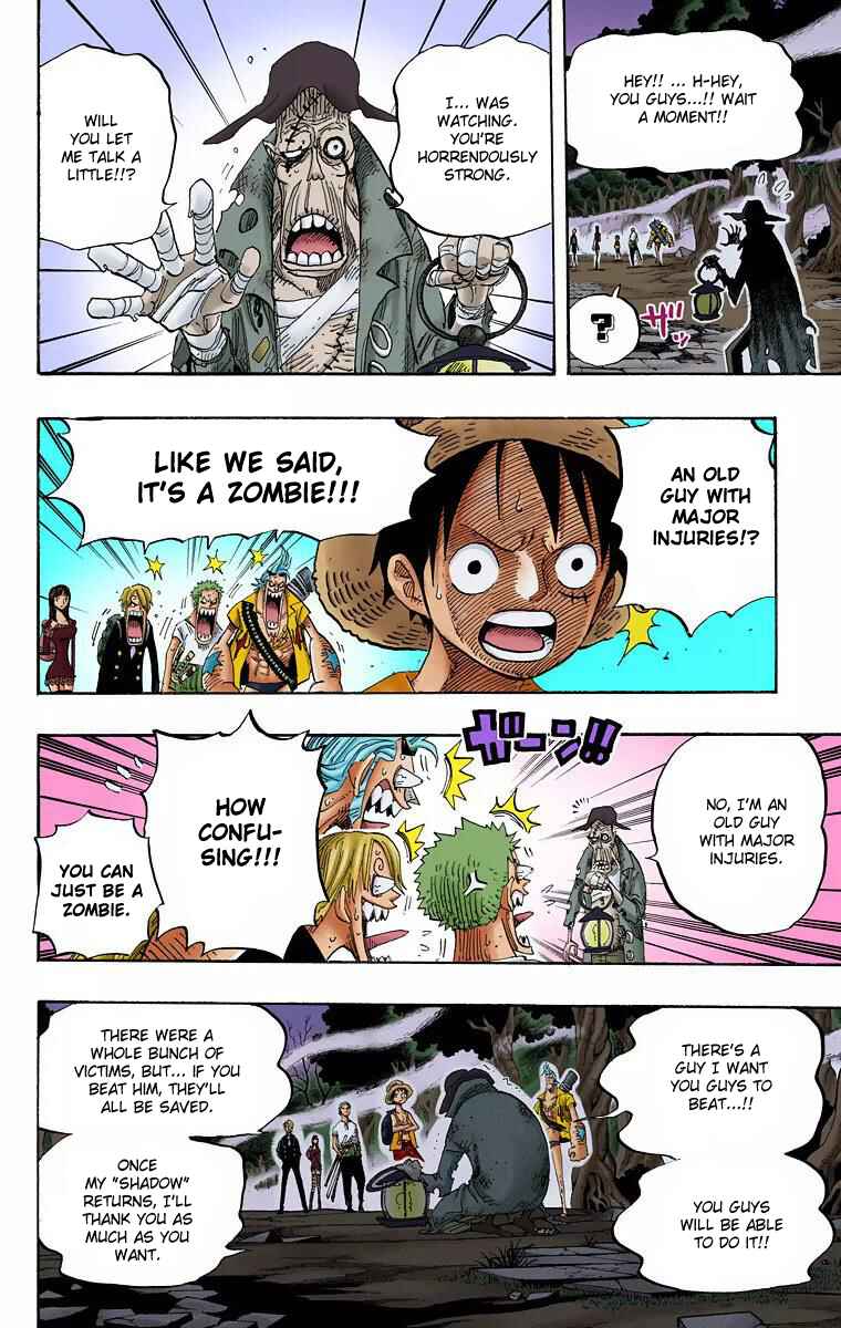 One Piece (Official Colored) Chapter 448 page 17