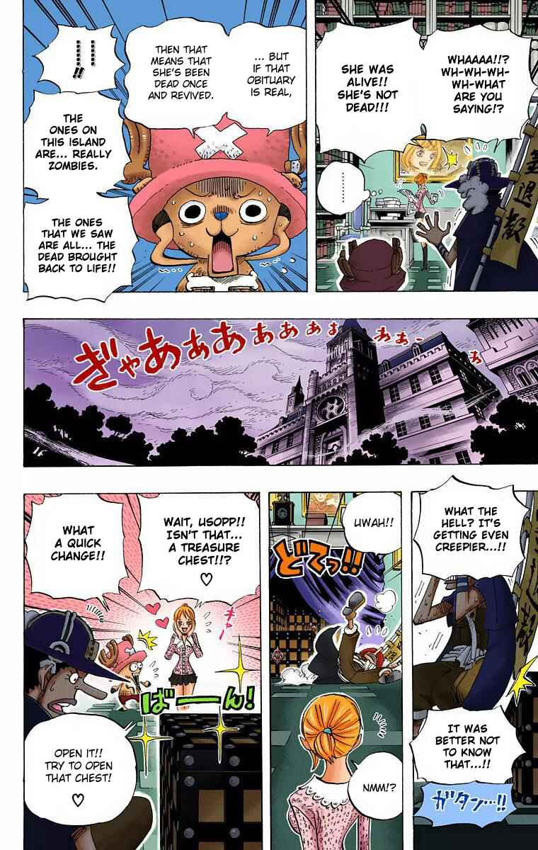One Piece (Official Colored) Chapter 448 page 4