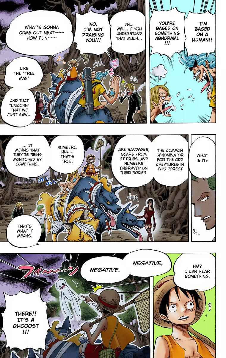 One Piece (Official Colored) Chapter 448 page 7
