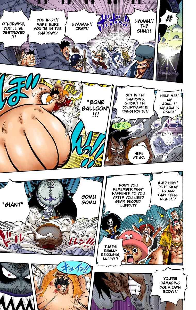 One Piece (Official Colored) Chapter 482 page 13
