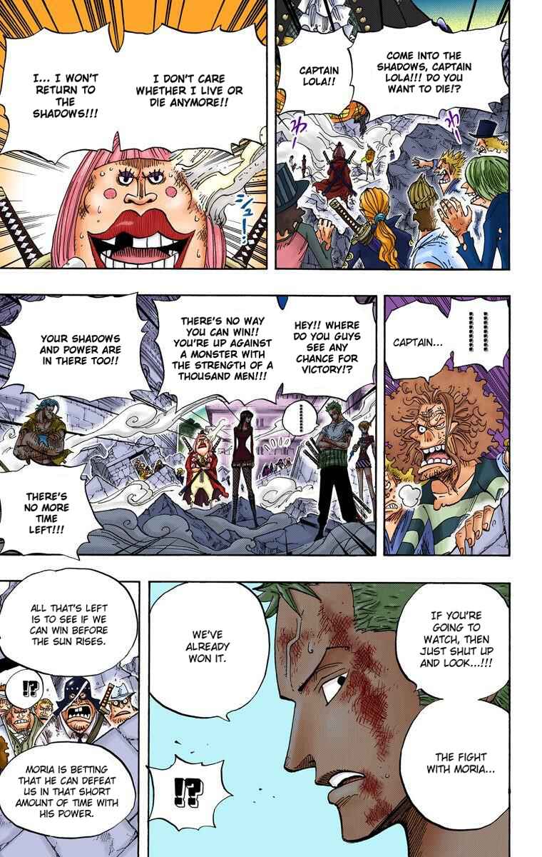 One Piece (Official Colored) Chapter 482 page 4