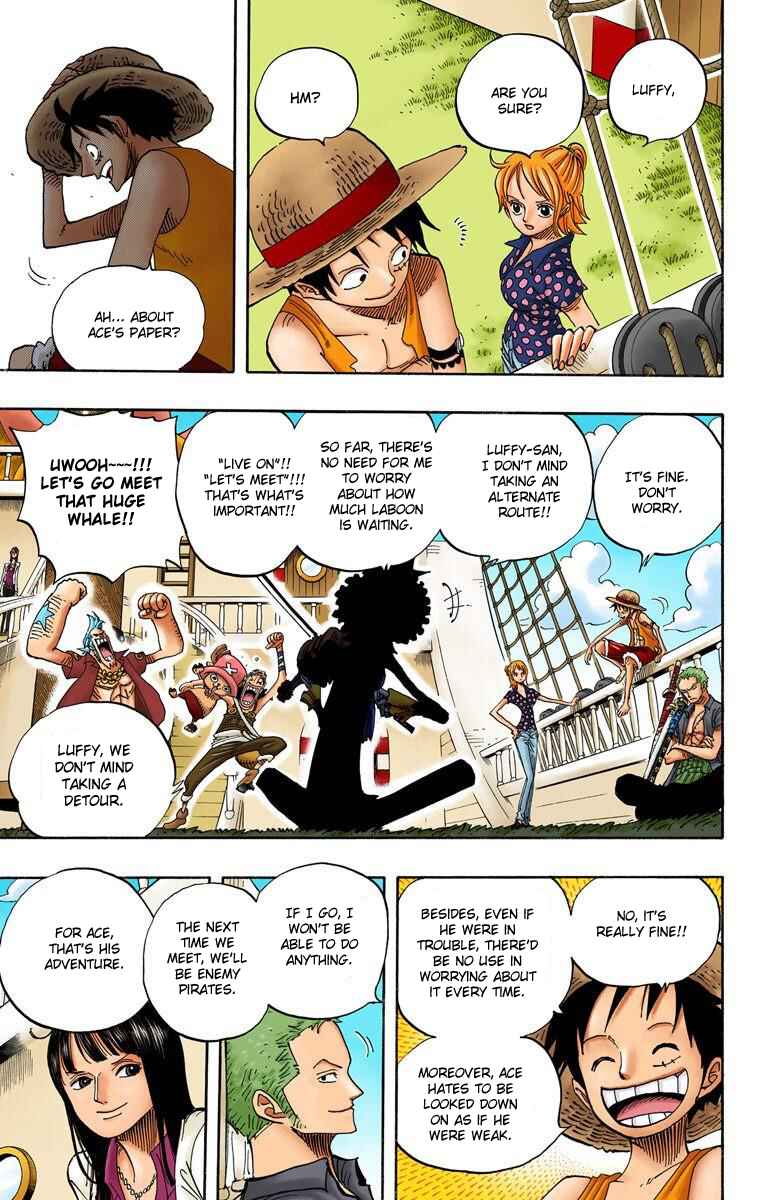 One Piece (Official Colored) Chapter 490 page 5