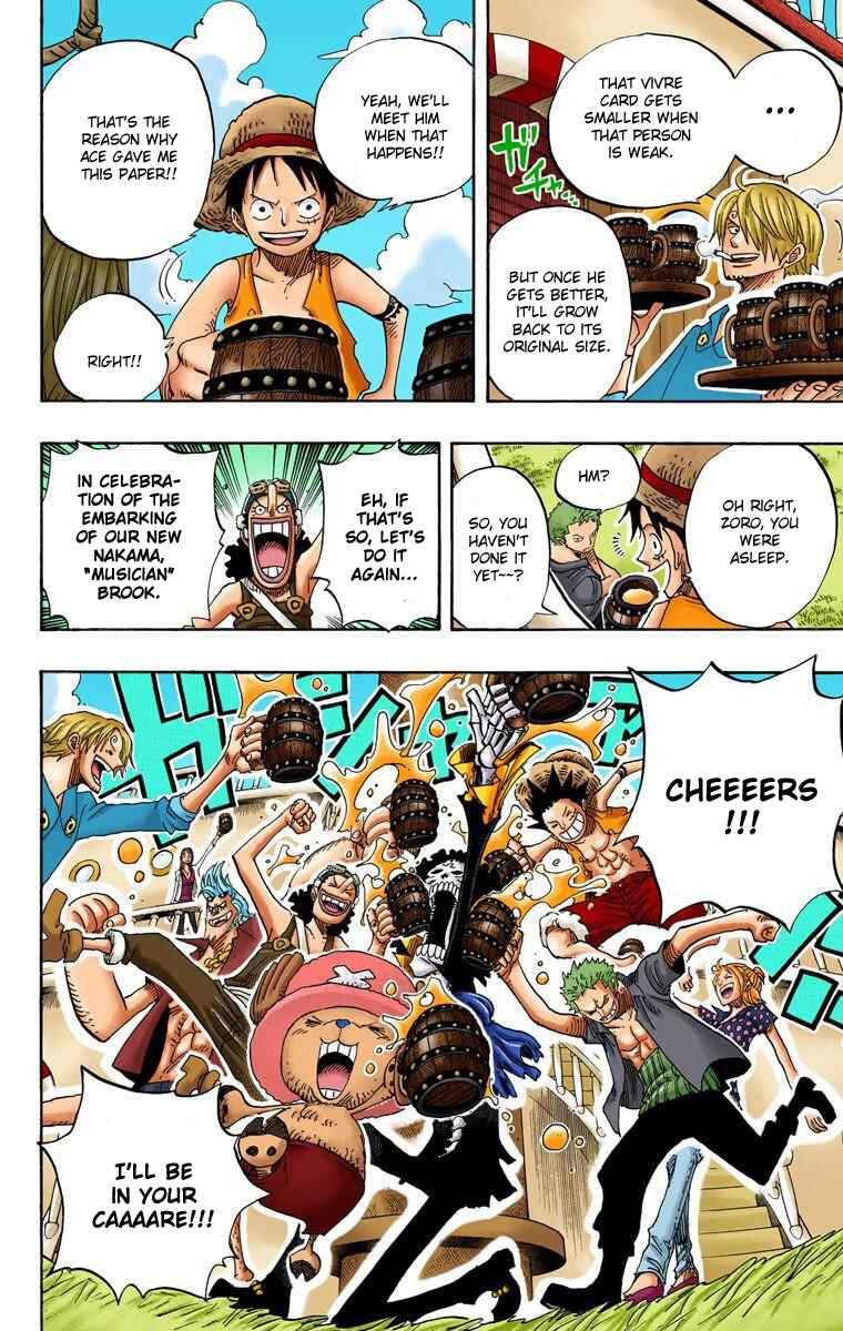 One Piece (Official Colored) Chapter 490 page 6
