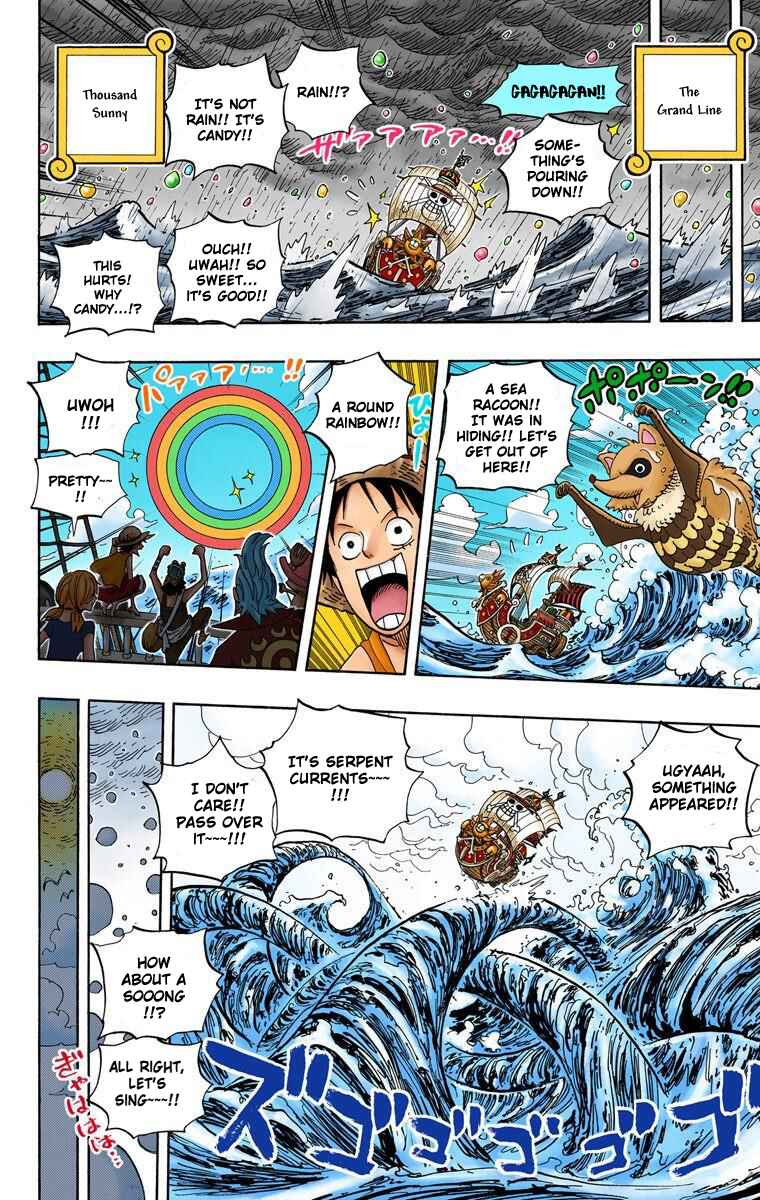 One Piece (Official Colored) Chapter 490 page 8