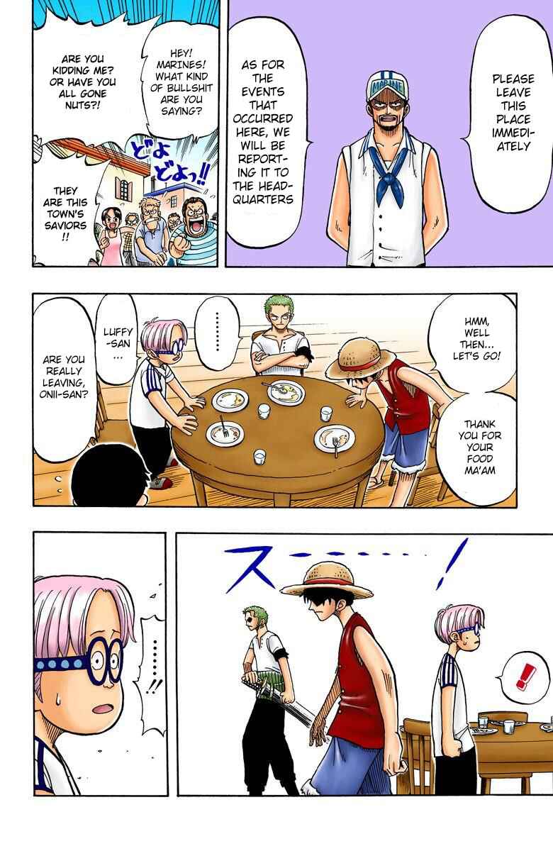 One Piece (Official Colored) Chapter 7 page 9
