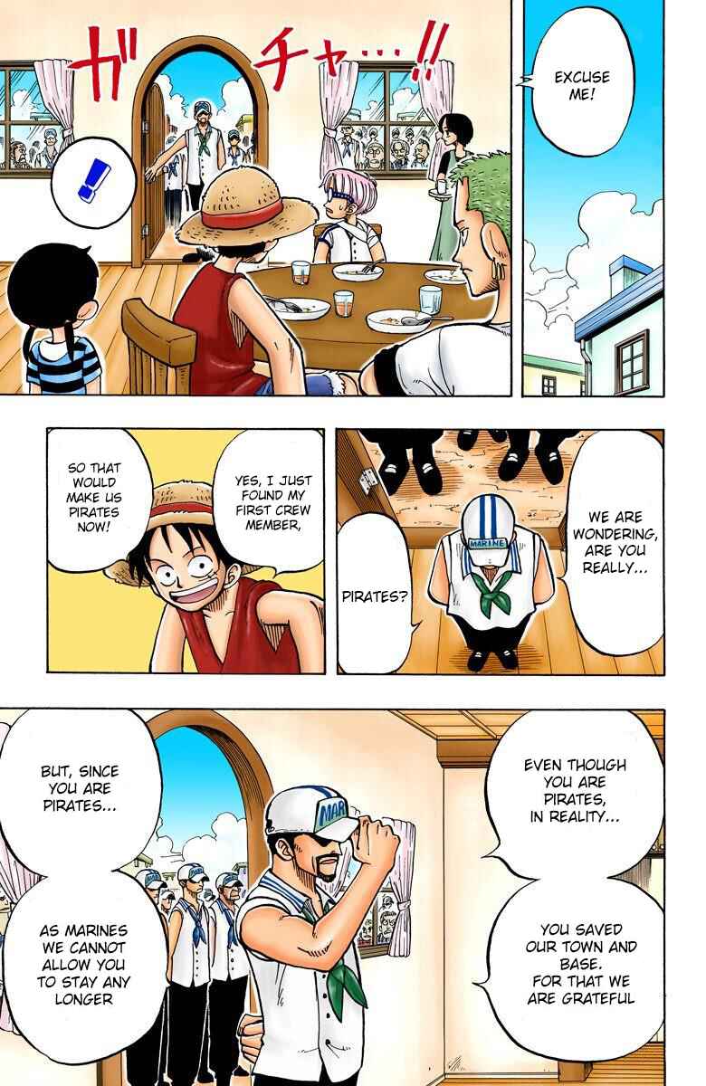 One Piece (Official Colored) Chapter 7 page 8