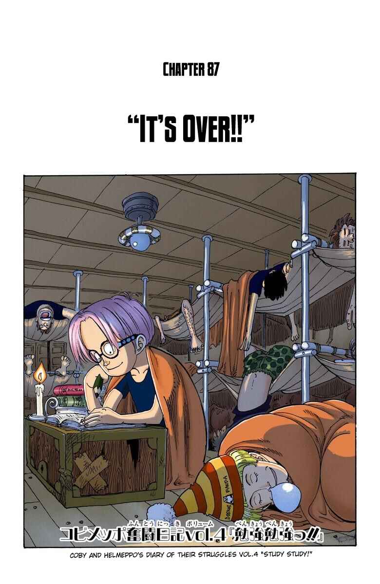 One Piece (Official Colored) Chapter 87 page 1