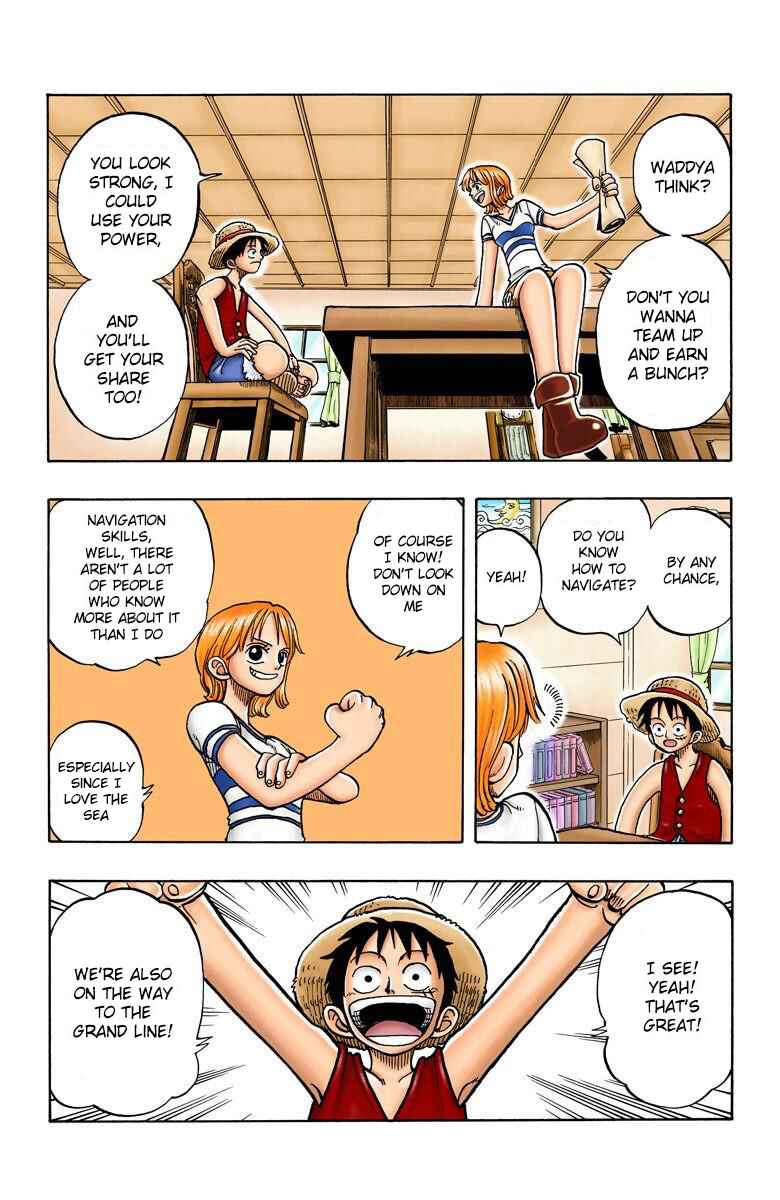 One Piece (Official Colored) Chapter 9 page 11