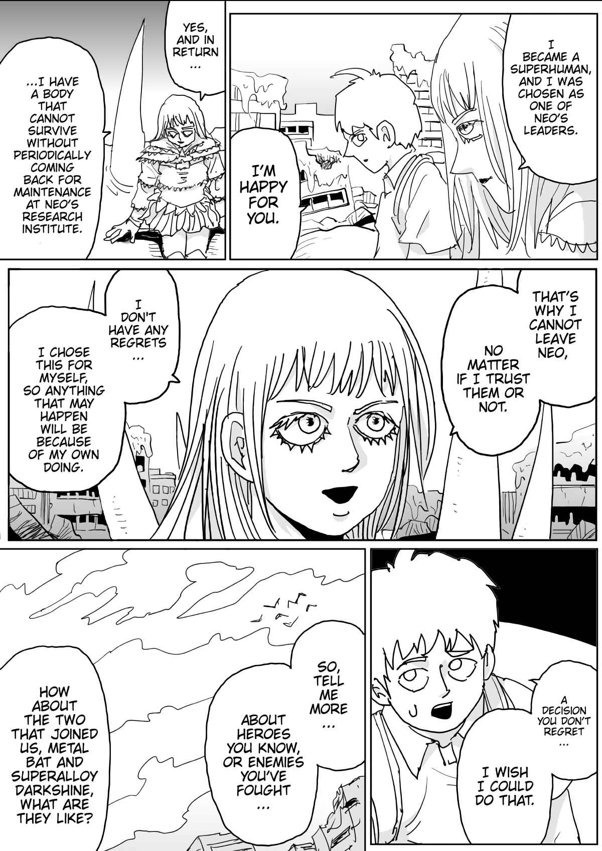 One-Punch Man (Webcomic/Original) Chapter 131 page 7