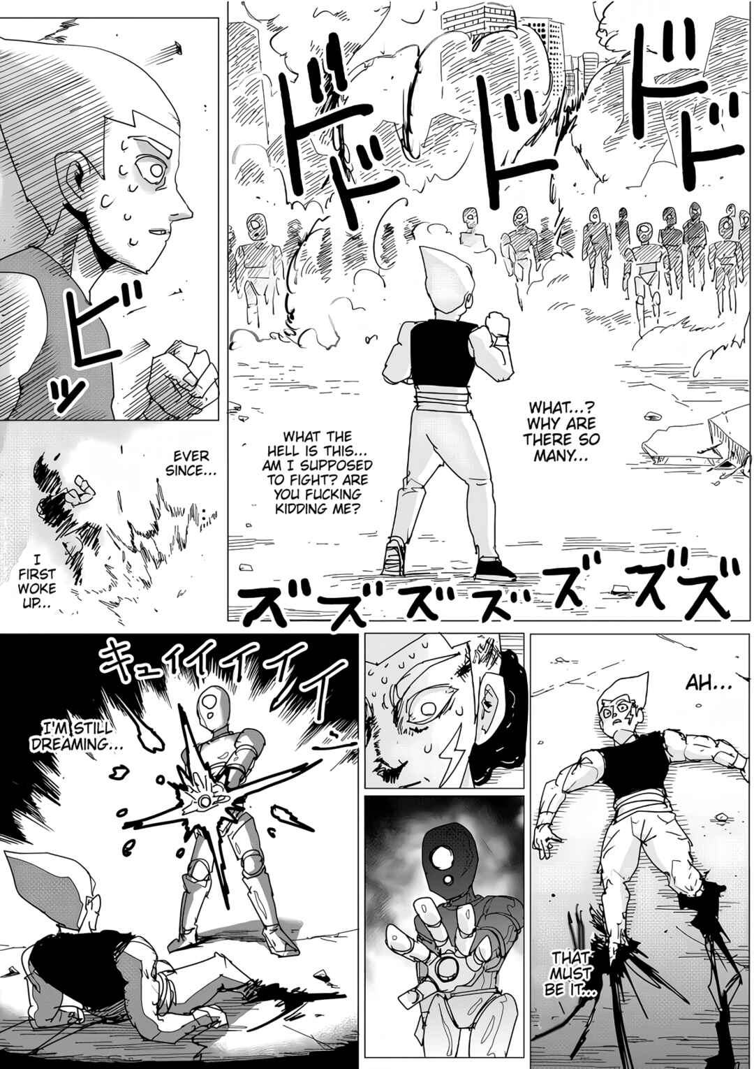 One-Punch Man (Webcomic/Original) Chapter 143 page 4