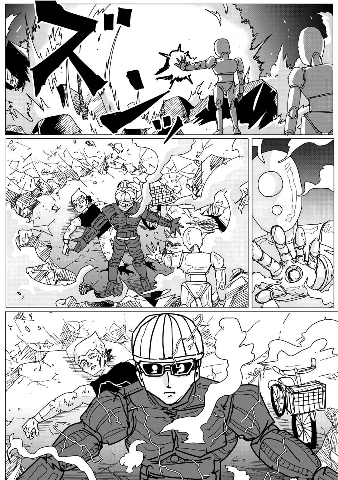 One-Punch Man (Webcomic/Original) Chapter 143 page 5