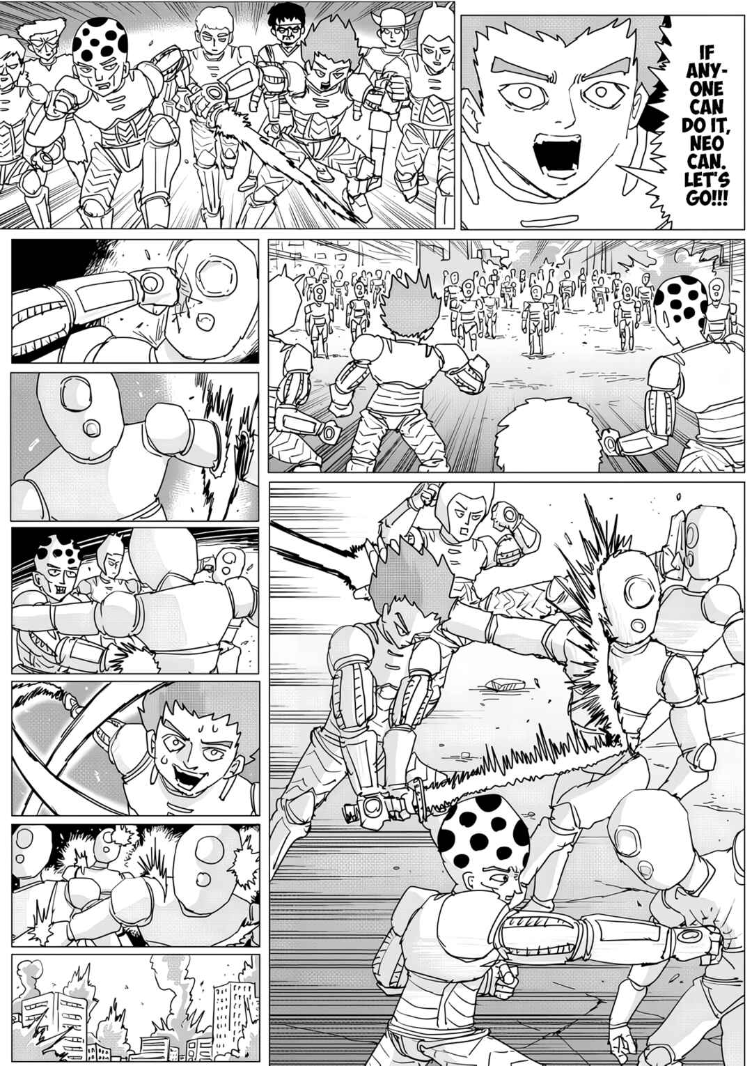 One-Punch Man (Webcomic/Original) Chapter 143 page 8