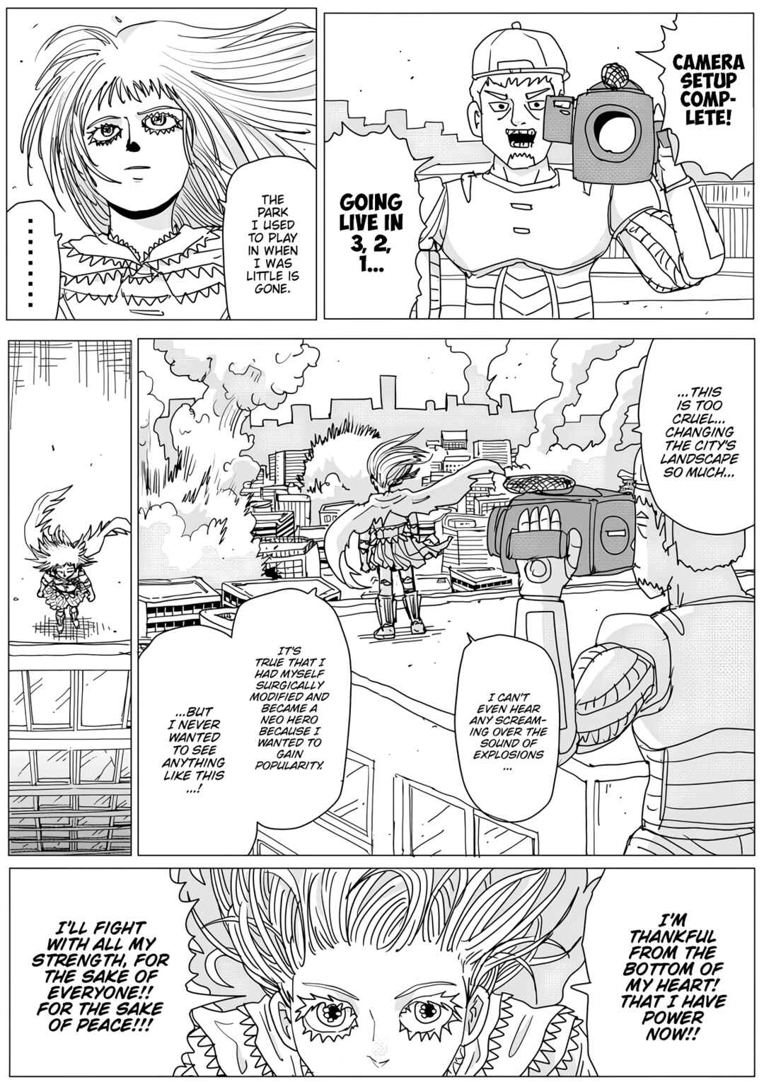 One-Punch Man (Webcomic/Original) Chapter 144 page 8