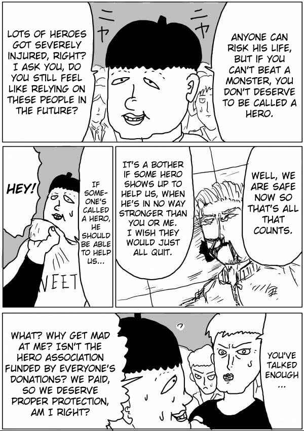 One-Punch Man (Webcomic/Original) Chapter 31 page 6