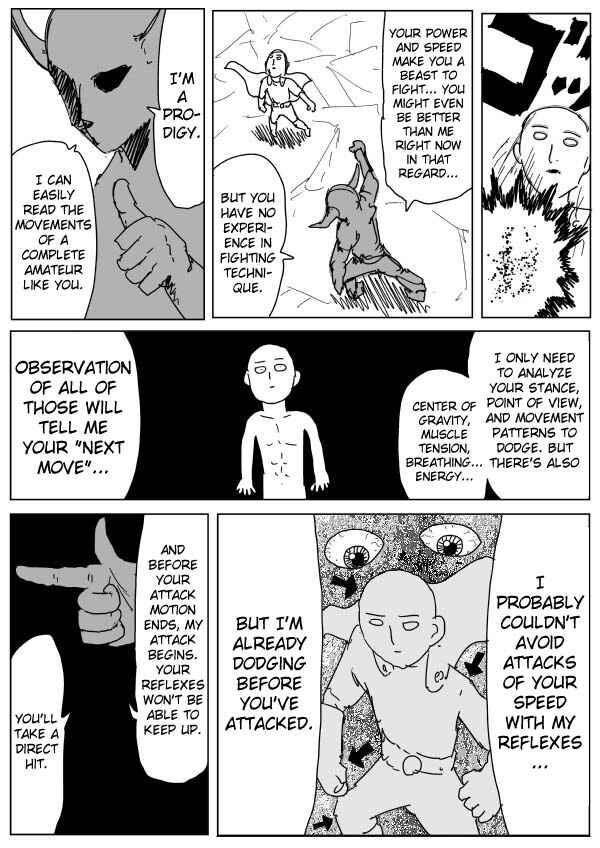 One-Punch Man (Webcomic/Original) Chapter 89 page 12
