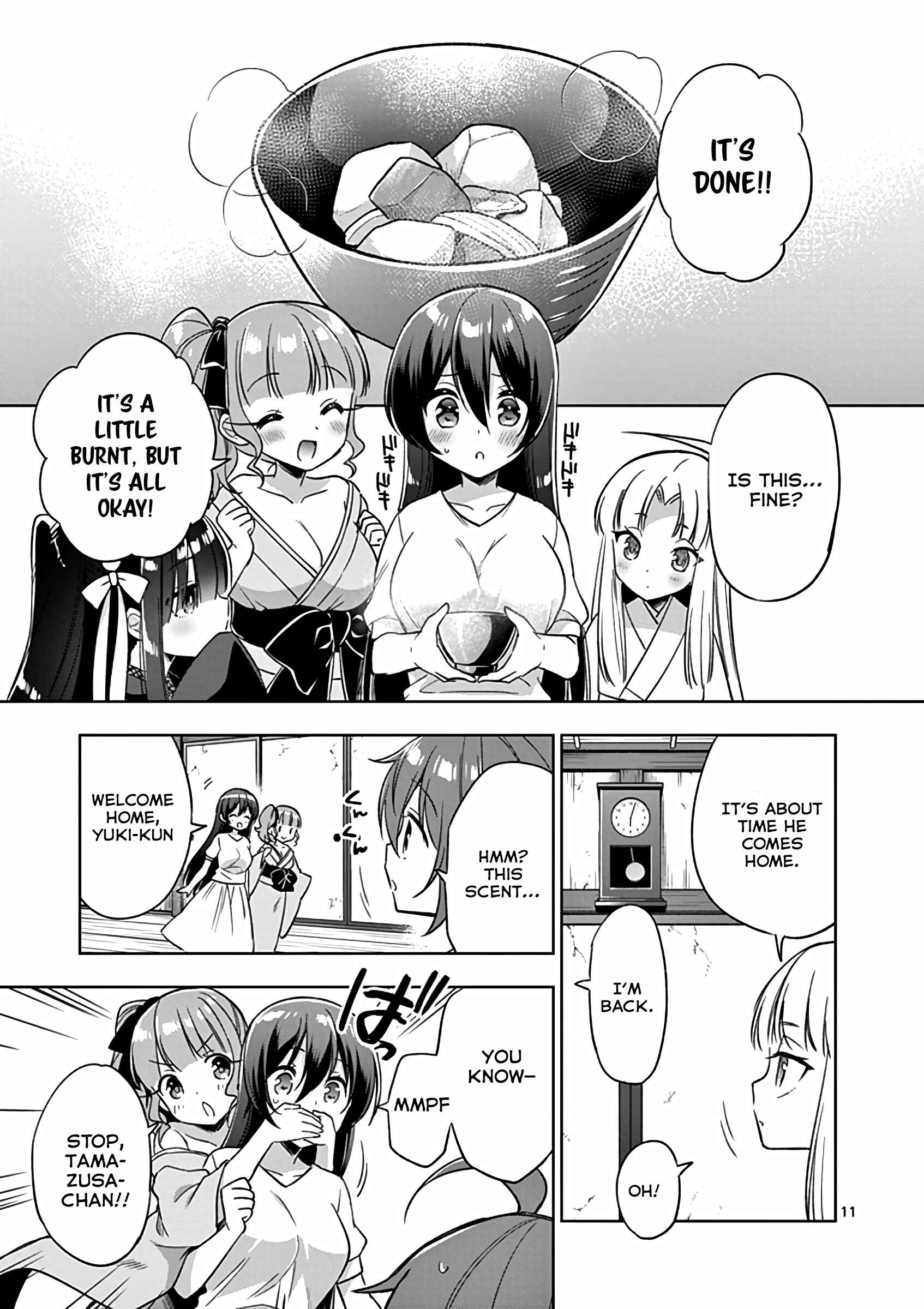 Onee Chan wa Koi Youkai Chapter 33 page 11