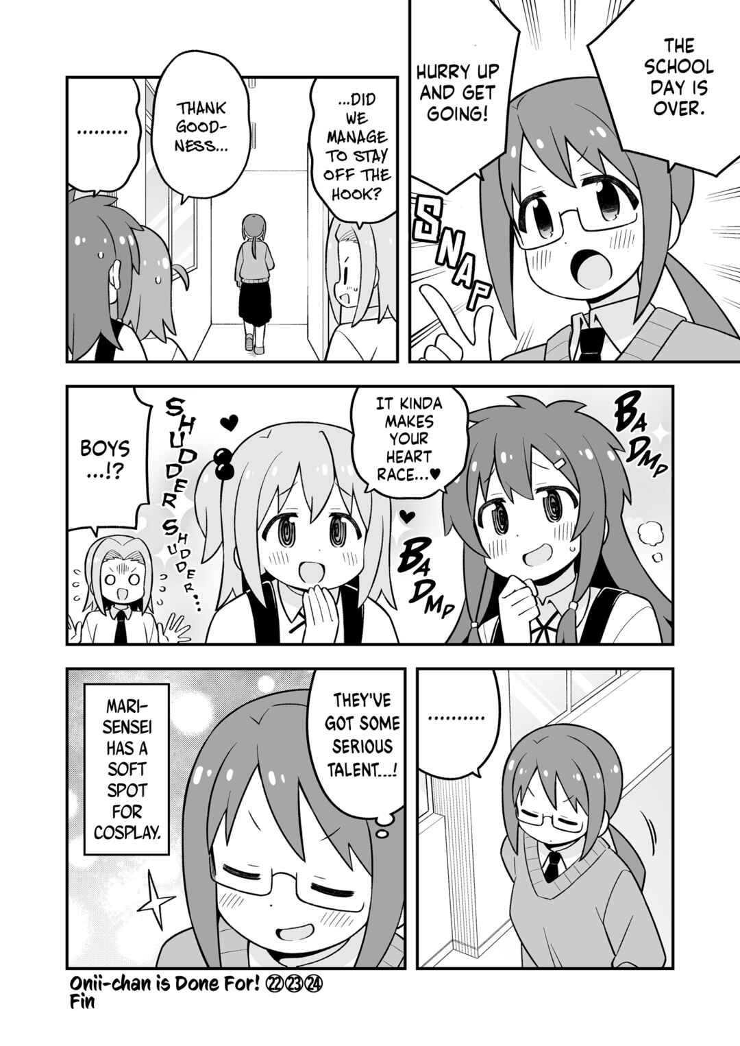 Onii-chan Is Done For! Chapter 72.9 page 4