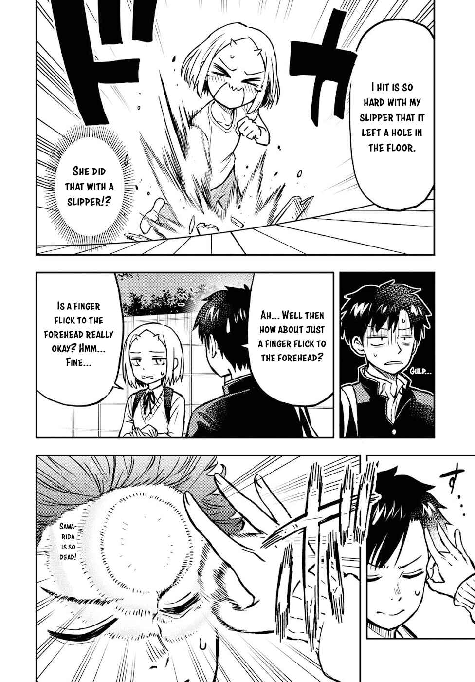 Onizuka-chan and Sawarida-kun Chapter 8.1 page 1