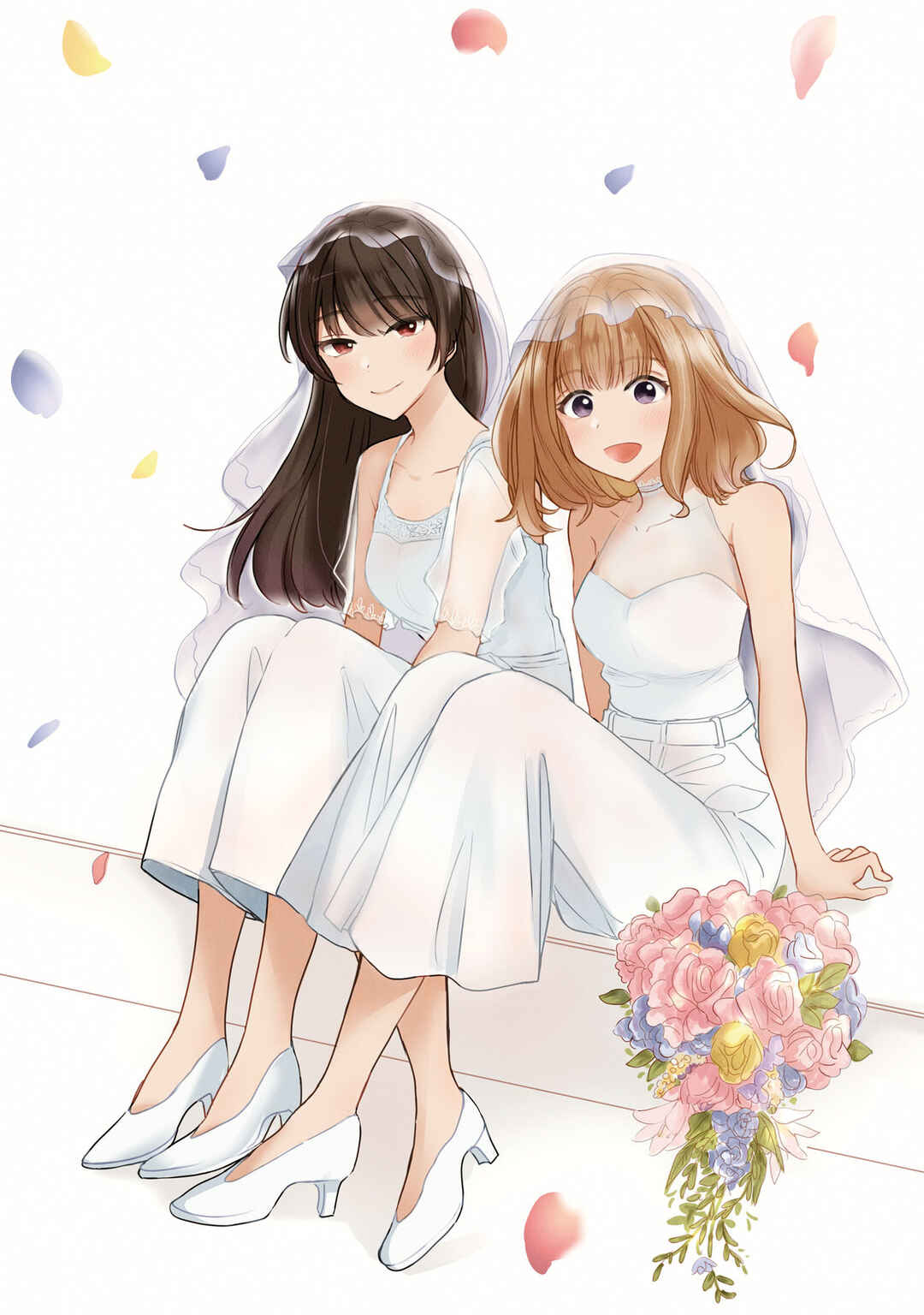 Onna Tomodachi to Kekkon Shitemita Chapter 8.5 page 1