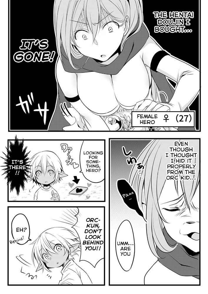 Onna Yuusha to Shota Orc Chapter 5 page 0