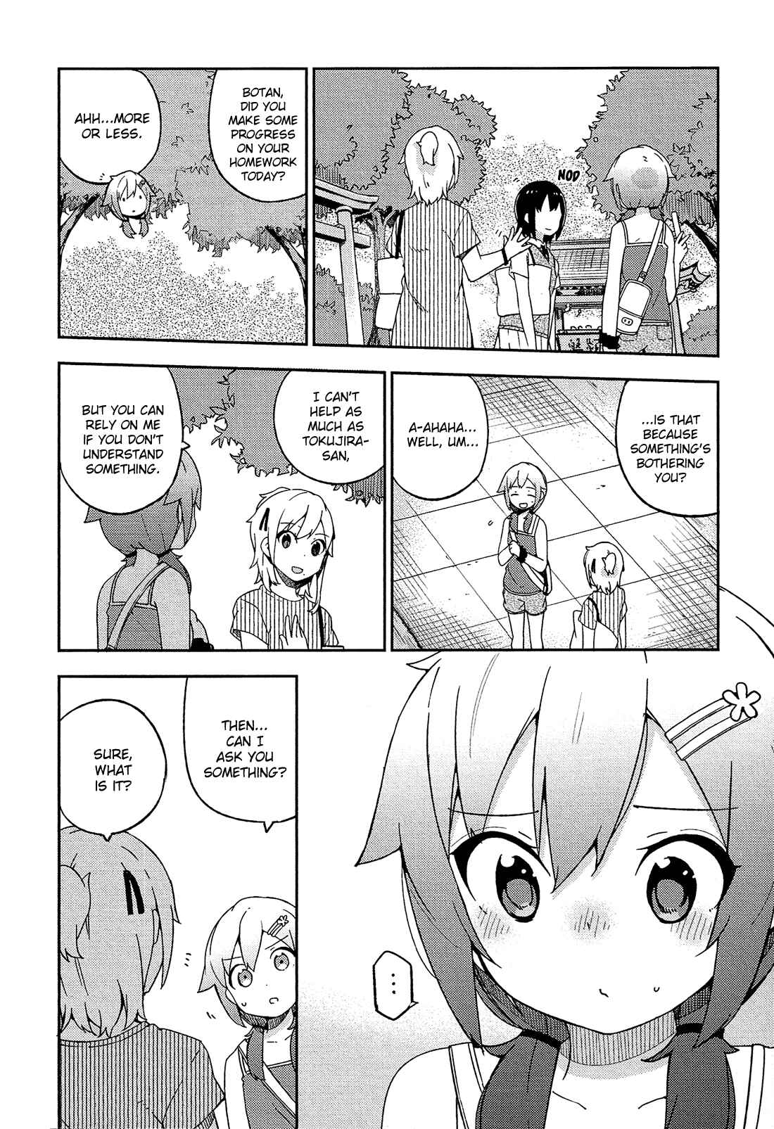Ookami Shounen wa Kyou mo Uso o Kasaneru Chapter 17 page 22
