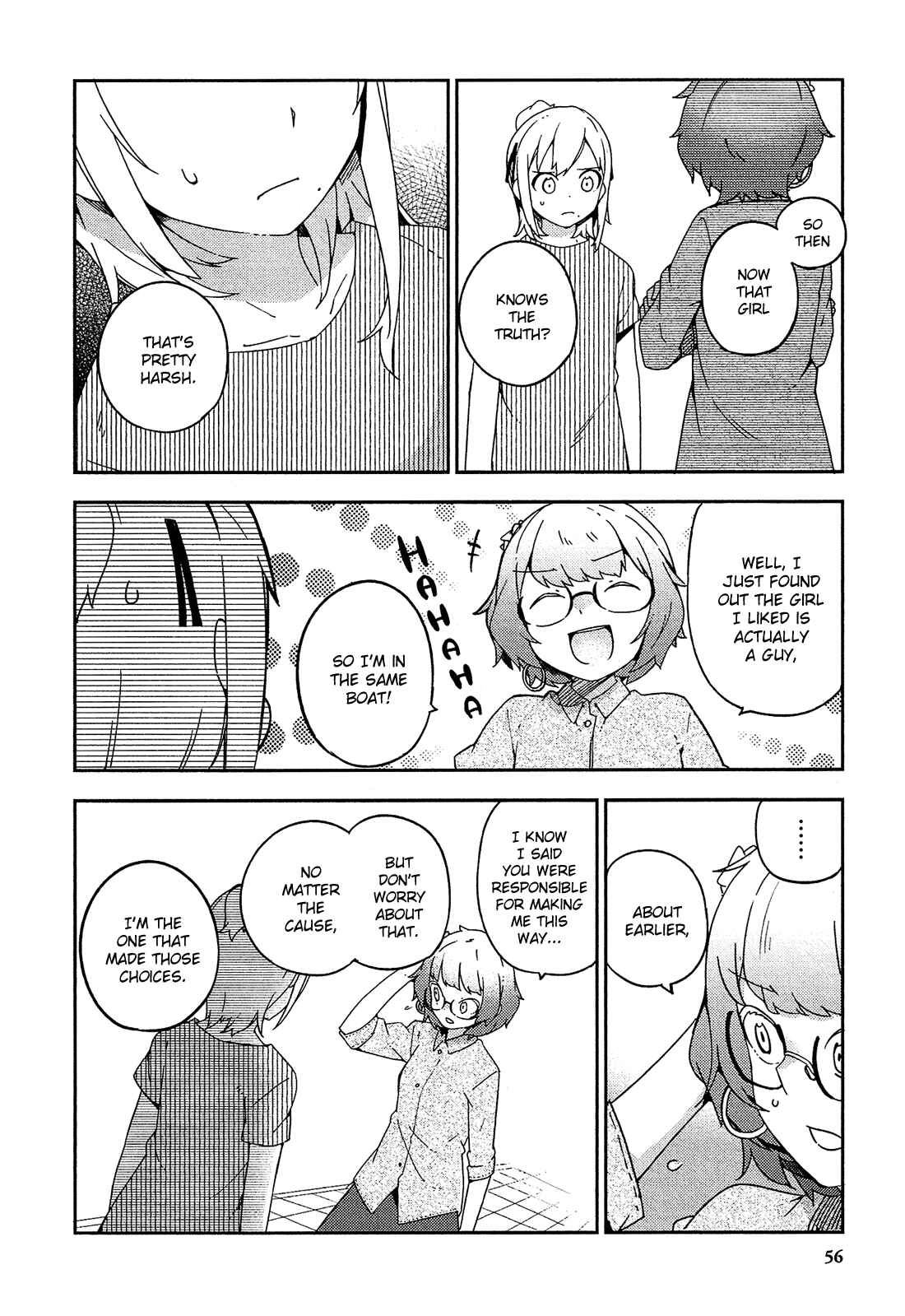 Ookami Shounen wa Kyou mo Uso o Kasaneru Chapter 20 page 14