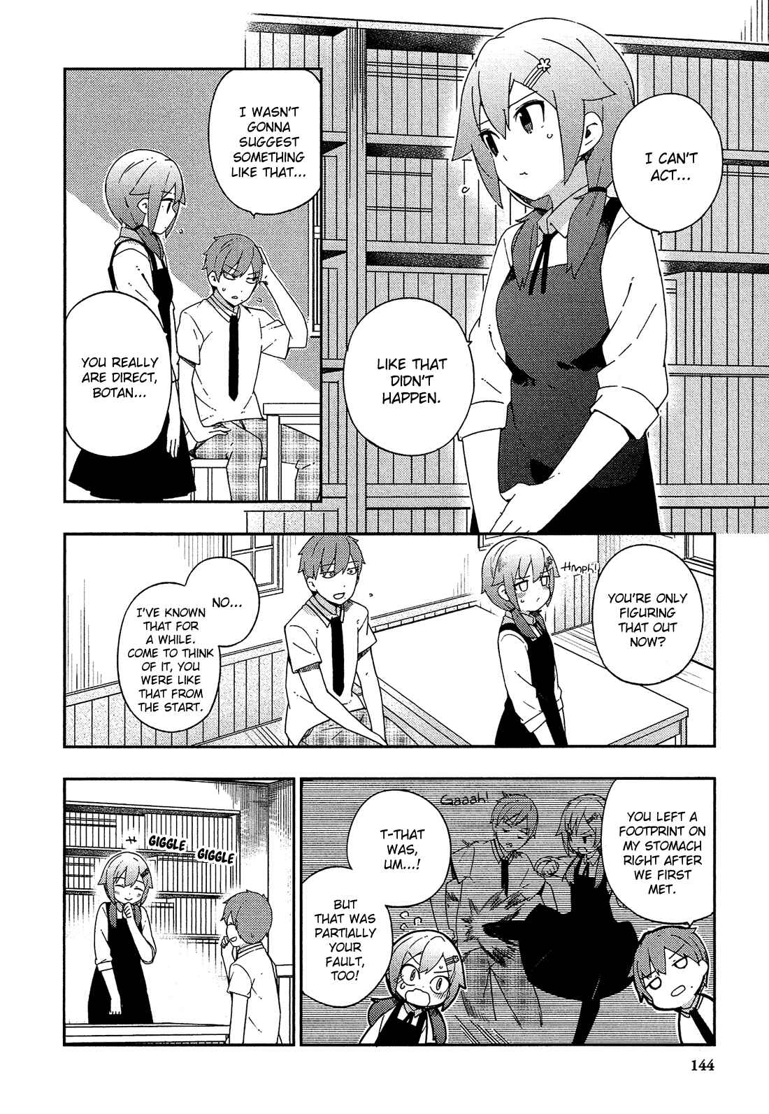 Ookami Shounen wa Kyou mo Uso o Kasaneru Chapter 24 page 14
