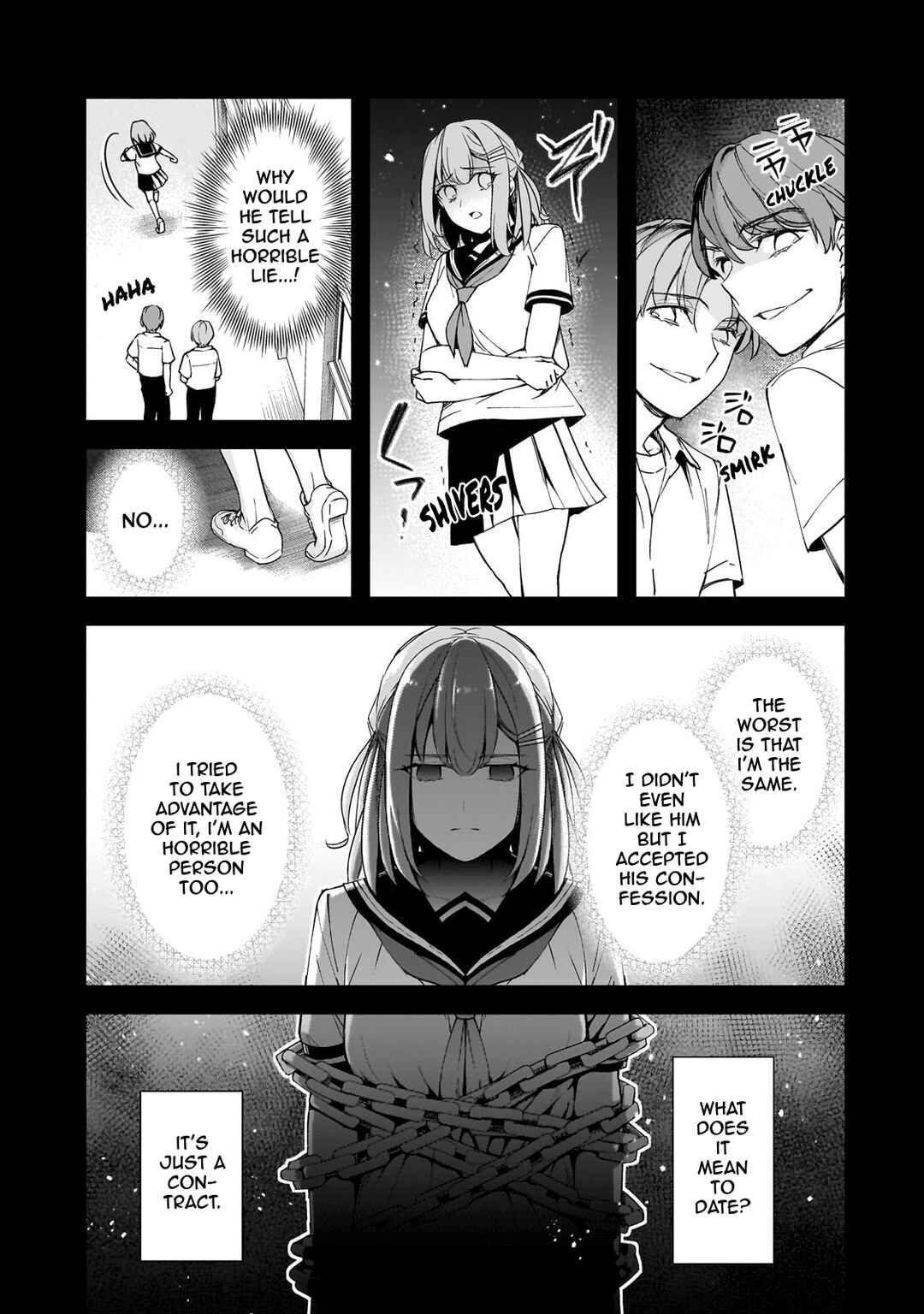 Ore ni Trauma wo Ataeta Joshi-tachi ga Chirachira Mitekuru kedo, Zannen desu ga Teokure desu Chapter 15 page 14