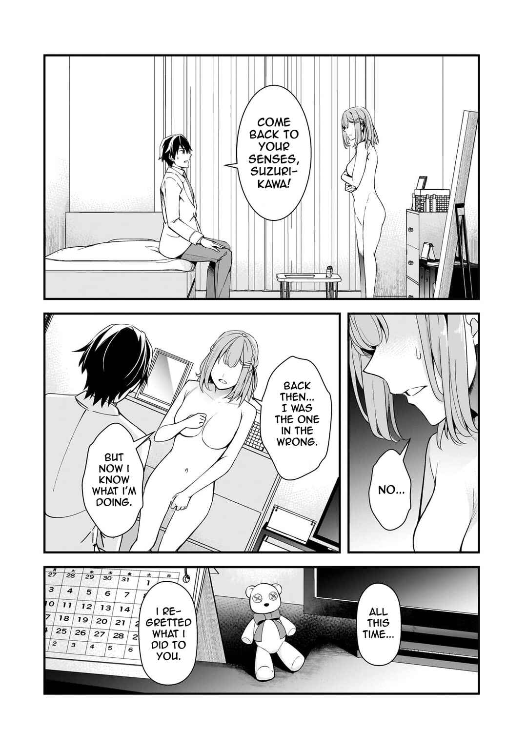 Ore ni Trauma wo Ataeta Joshi-tachi ga Chirachira Mitekuru kedo, Zannen desu ga Teokure desu Chapter 15 page 1