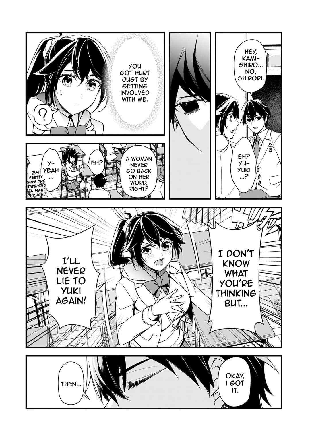 Ore ni Trauma wo Ataeta Joshi-tachi ga Chirachira Mitekuru kedo, Zannen desu ga Teokure desu Chapter 15 page 43