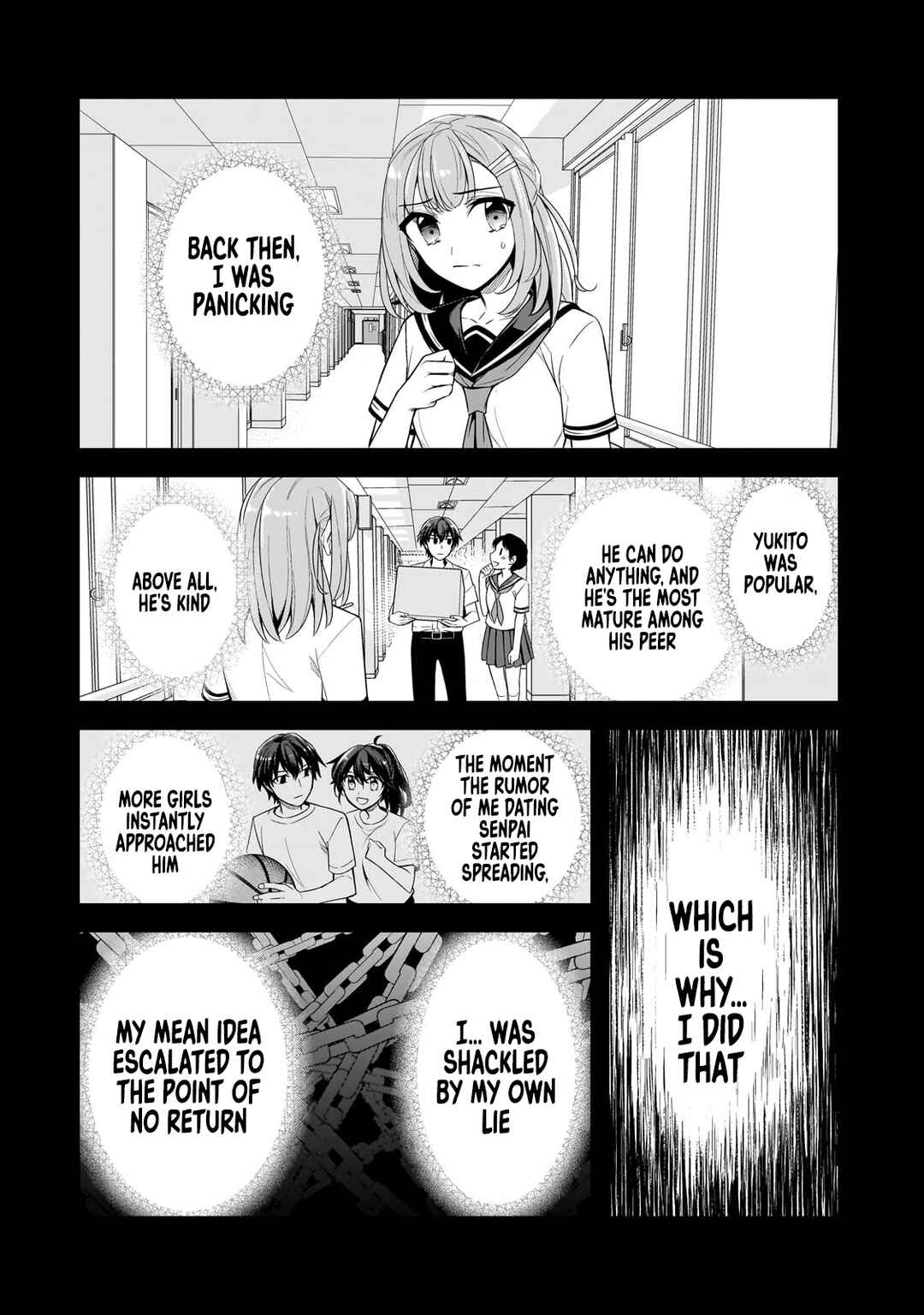 Ore ni Trauma wo Ataeta Joshi-tachi ga Chirachira Mitekuru kedo, Zannen desu ga Teokure desu Chapter 4 page 34