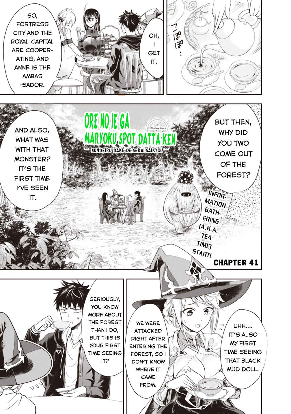 Ore no Ie ga Maryoku Spot datta Ken: Sundeiru dake de Sekai Saikyou Chapter 41 page 1
